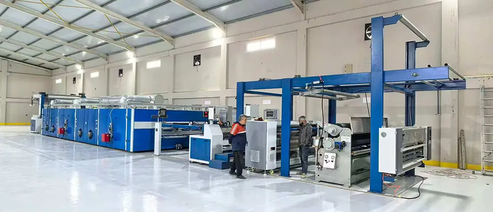 stenter frame machine send to india 1